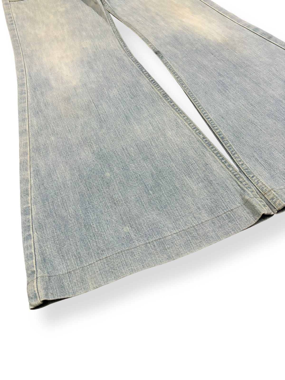 Kapital Kountry Kapital Okabellbo Buckle Back Flare Bell Bottom Jeans Size US 28 / EU 44 - 6 Thumbnail