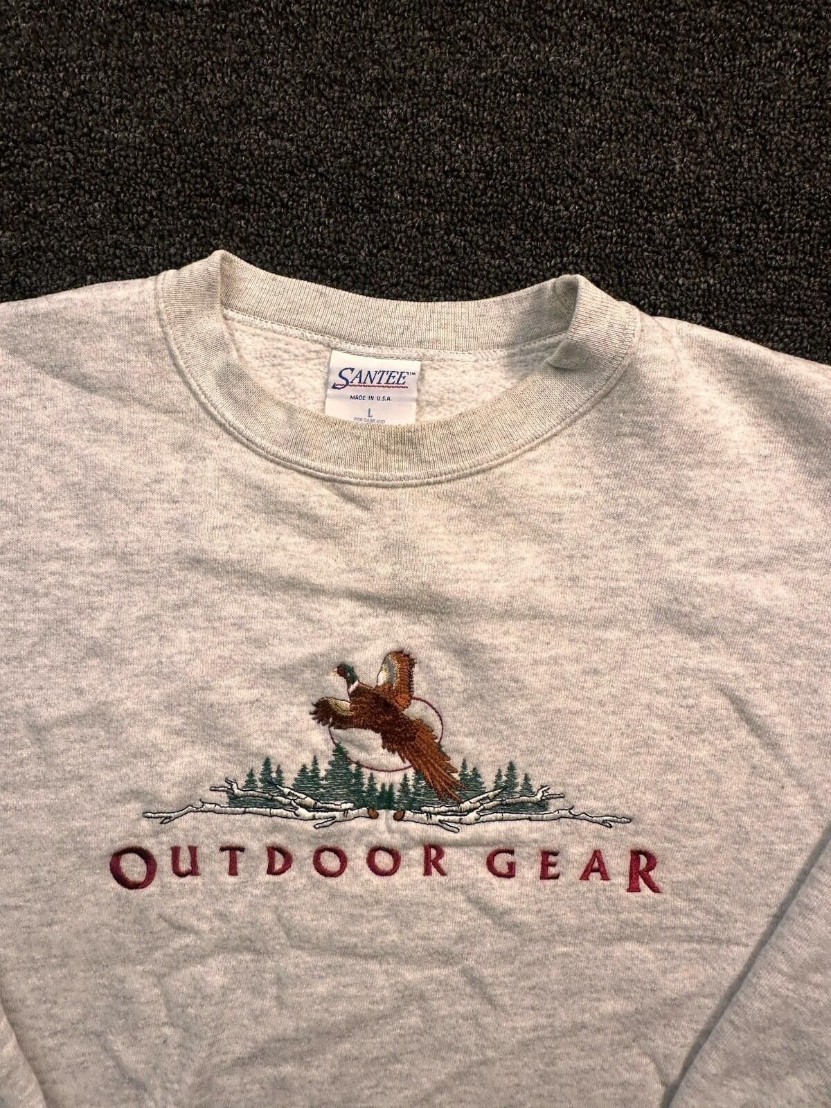 Other VTG - Outdoor Gear Men’s L Embroidered Fleece Crewneck Size US L / EU 52-54 / 3 - 5 Thumbnail