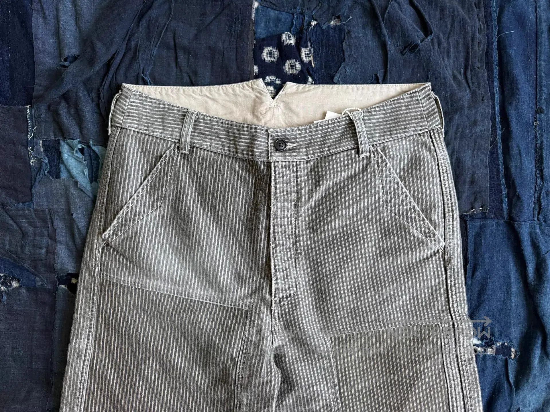 Visvim Striped Casual Pants Multi Size 34. Size US 34 / EU 50 - 4 Thumbnail