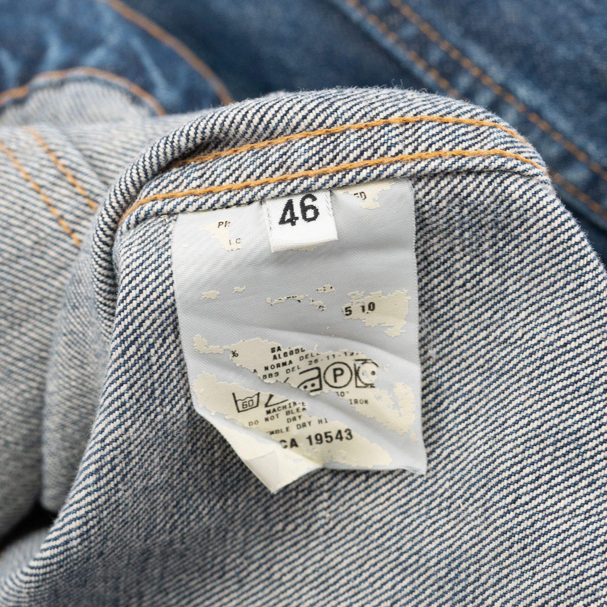 Helmut Lang 1998 Classic Denim JAcket Size US S / EU 44-46 / 1 - 7 Thumbnail