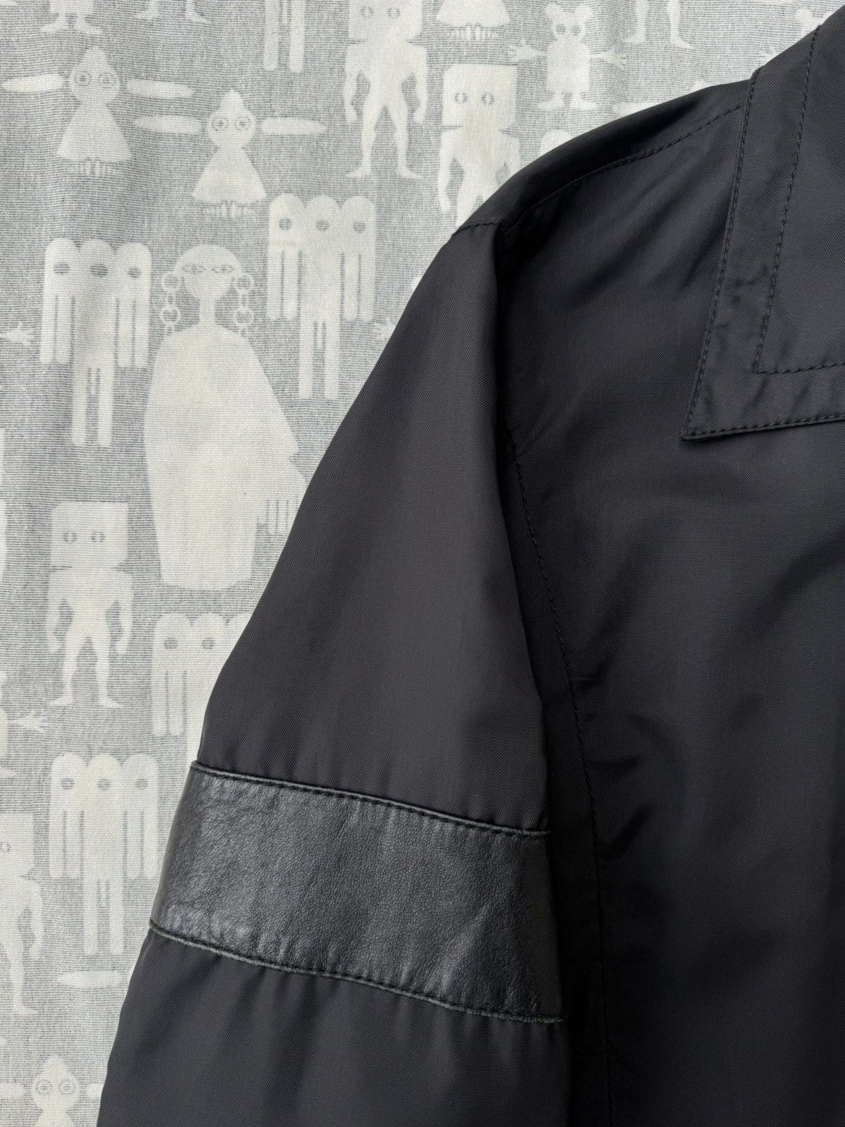 Dirk Bikkembergs Dirk Bikkembergs SS97 Metal Eyelets Nylon Cropped Jacket Size US M / EU 48-50 / 2 - 8 Thumbnail