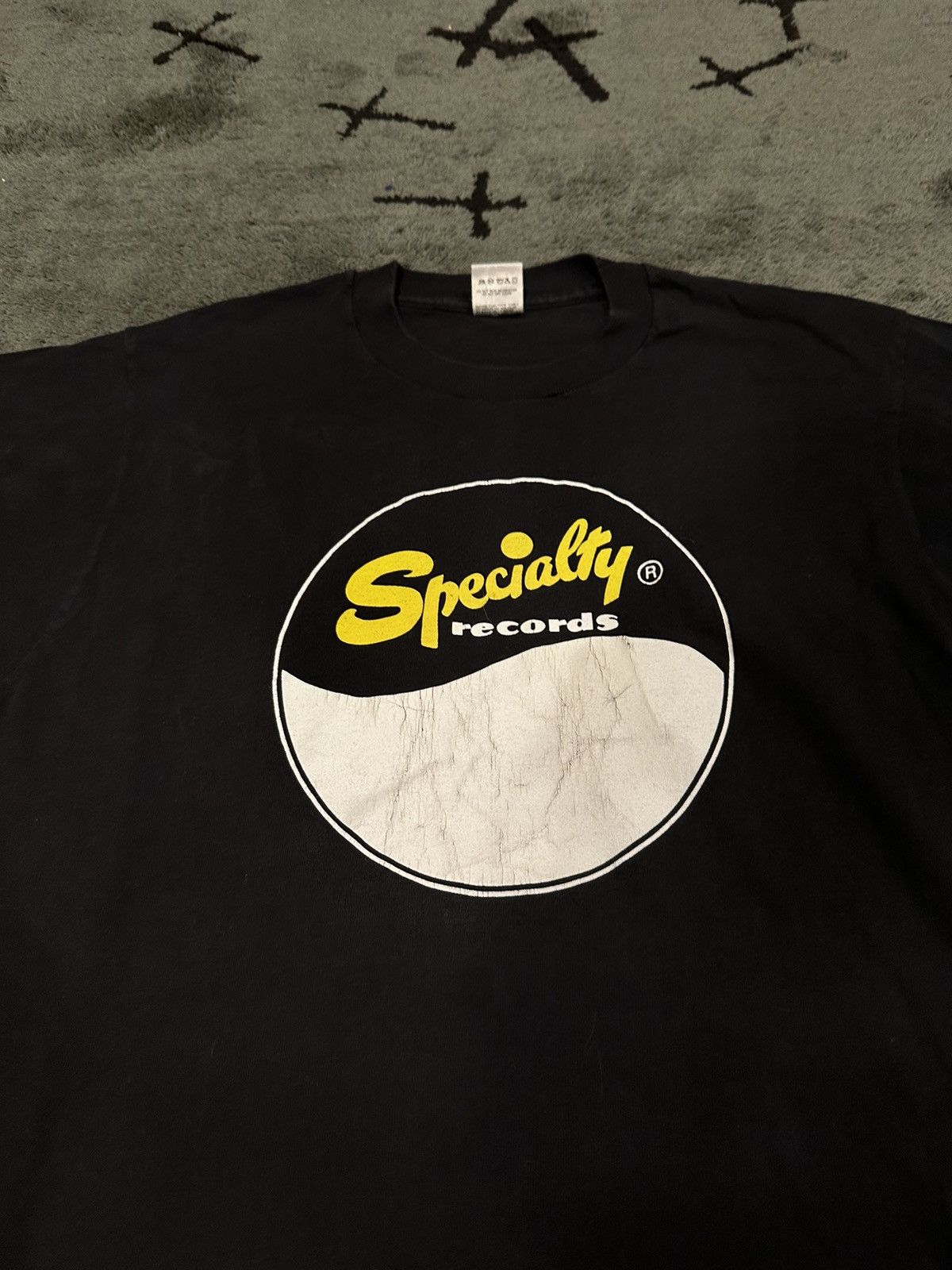 Band Tees × Vintage Vintage 1990 “Specialty Records” Yin Yang Rare Tee Size US L / EU 52-54 / 3 - 6 Thumbnail