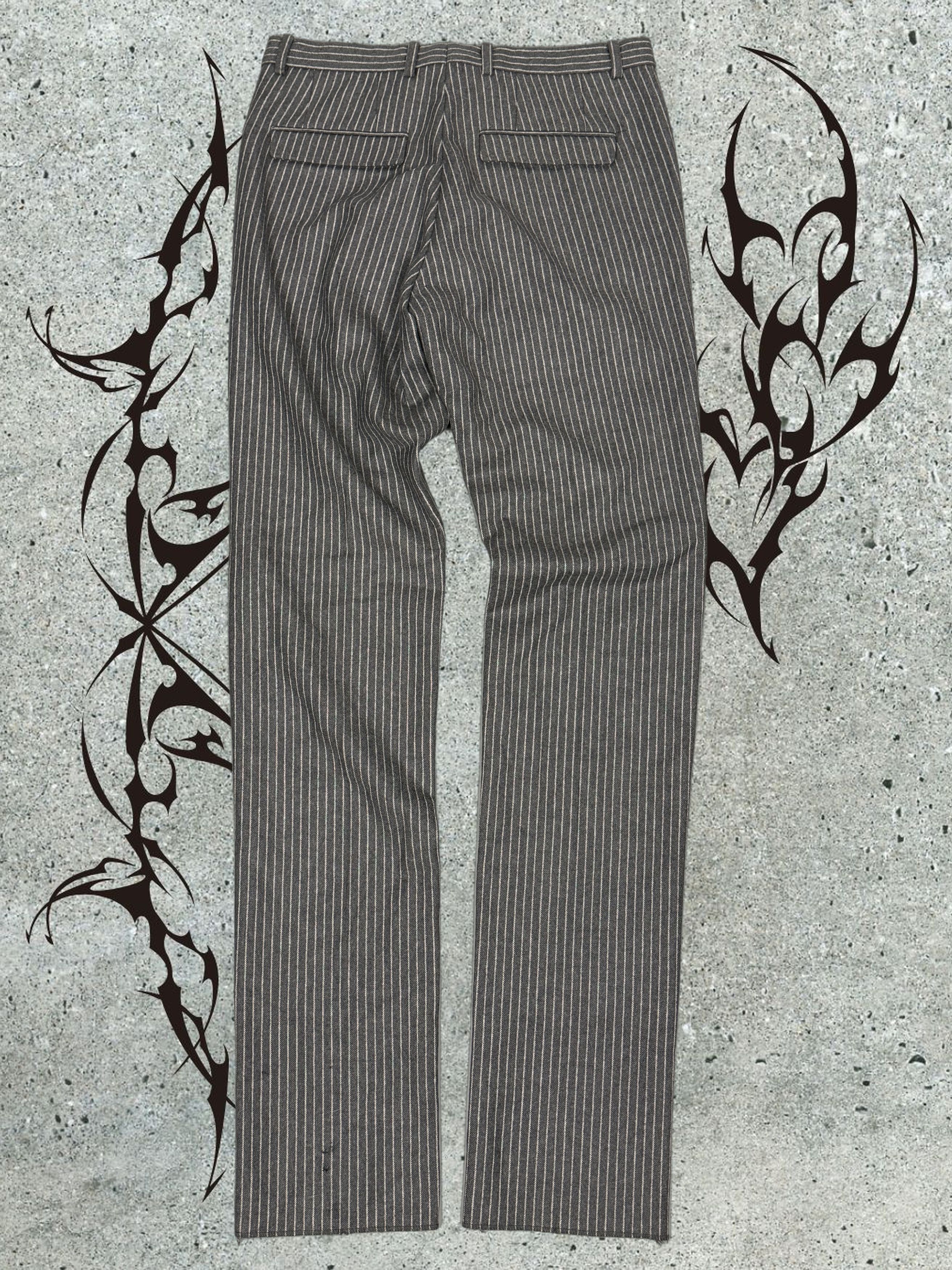 Gucci Gucci mainline pinstripe wool dress pants, size 44R Size US 28 / EU 44 - 2 Thumbnail