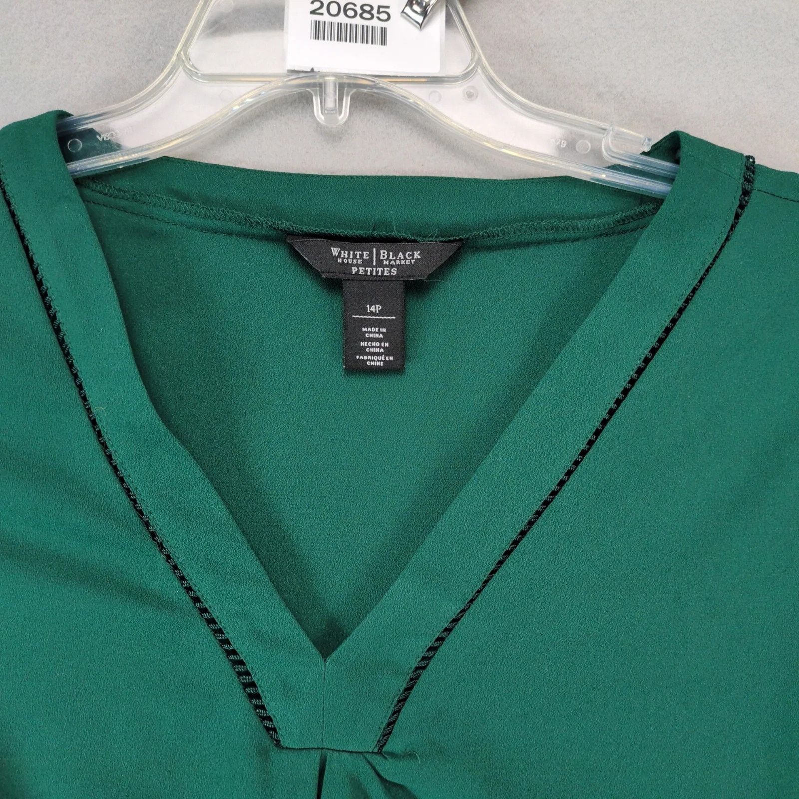 White House Black Market White House Black Market Asymmetrical Hem Tunic Blouse 14P Size XL / US 12-14 / IT 48-50 - 10 Thumbnail