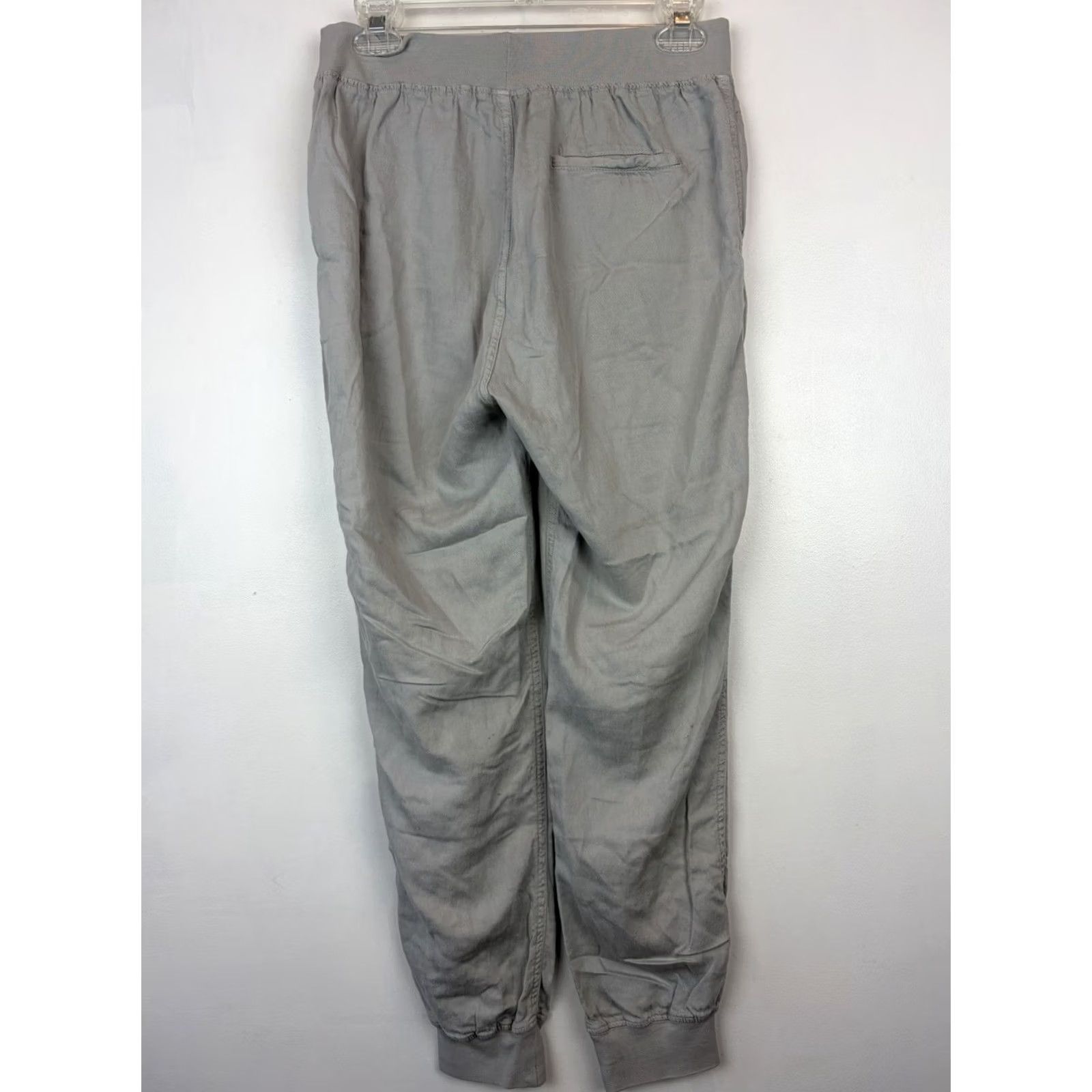 Faherty Faherty Pants Womens Small Gray Linen Tencel Blend Jogger Casual Small Gray Linen Tencel Blend Jogger Womens Size 28" / US 6 / IT 42 - 2 Thumbnail