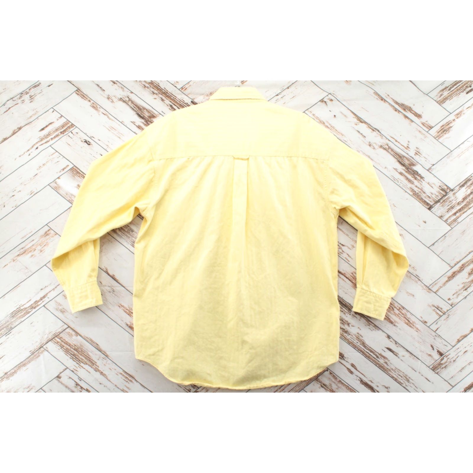 Chaps VTG Chaps Ralph Lauren Shirt Mens L Yellow Oxford Button-Down Long Sleeve Size US L / EU 52-54 / 3 - 4 Thumbnail