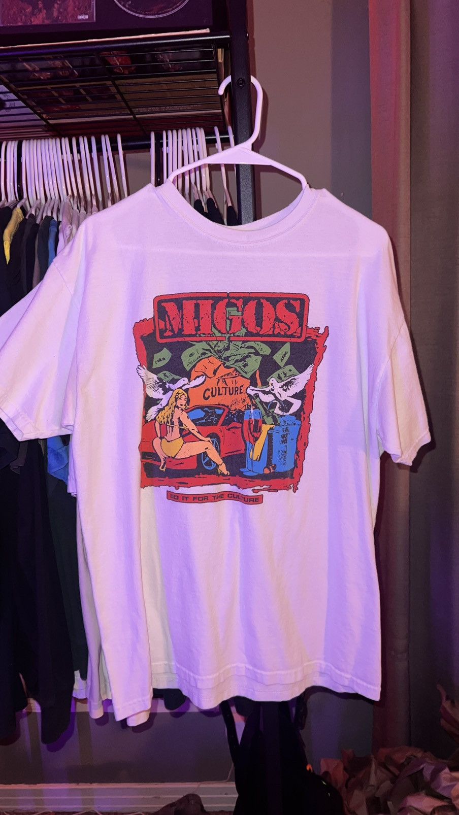 Migos Rare Migos culture tee Size US L / EU 52-54 / 3 - 1 Thumbnail