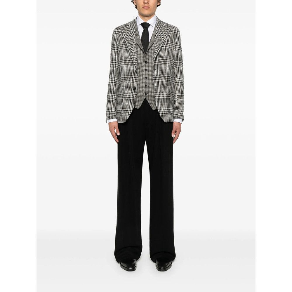 Tagliatore Tagliatore BLACK Jackets - Suit & Dinner Jackets Size US XL / EU 56 / 4 - 1 Thumbnail