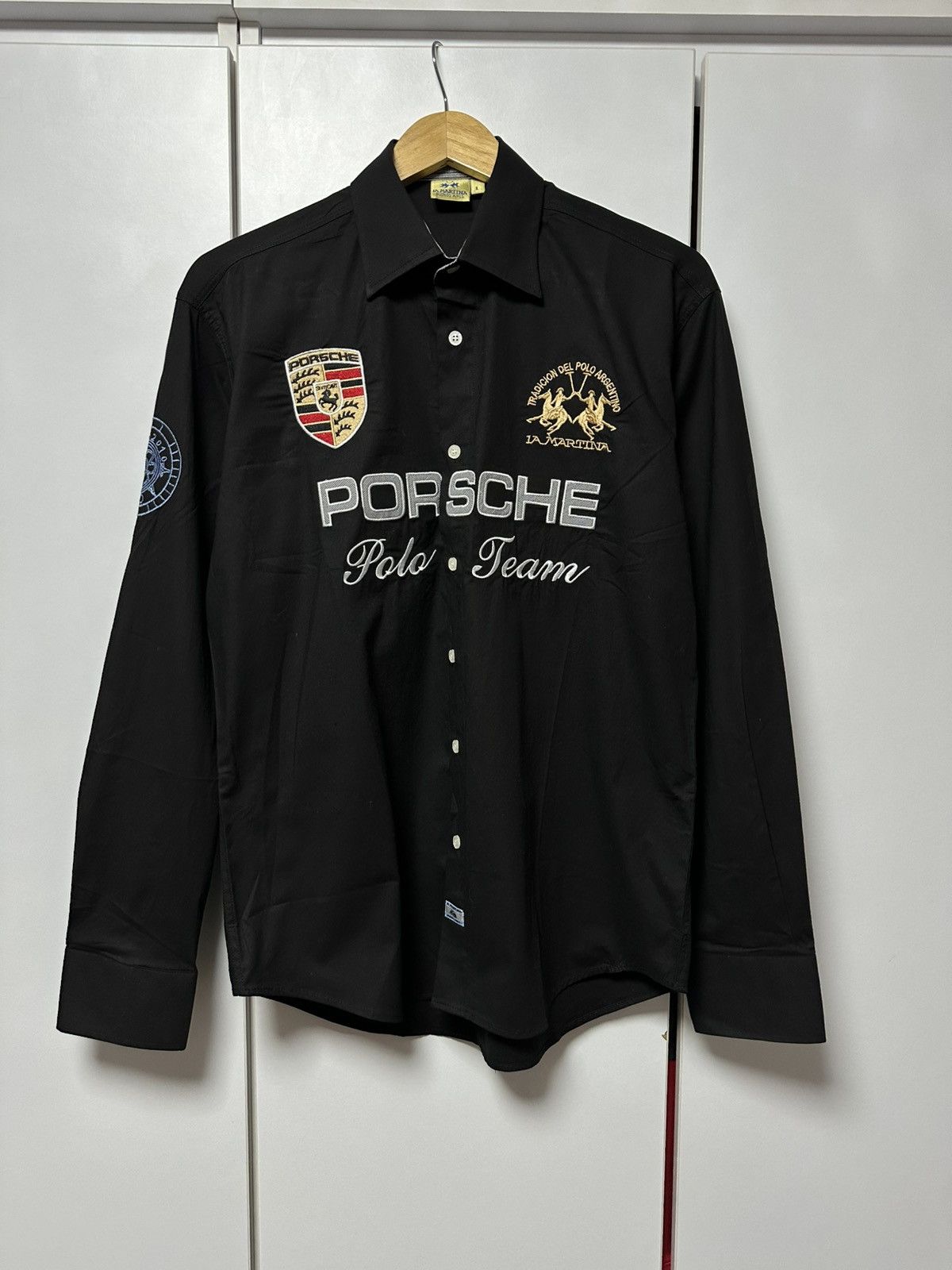 La Martina La Martina Porsche Polo Team Rugby Size US L / EU 52-54 / 3 - 1 Thumbnail