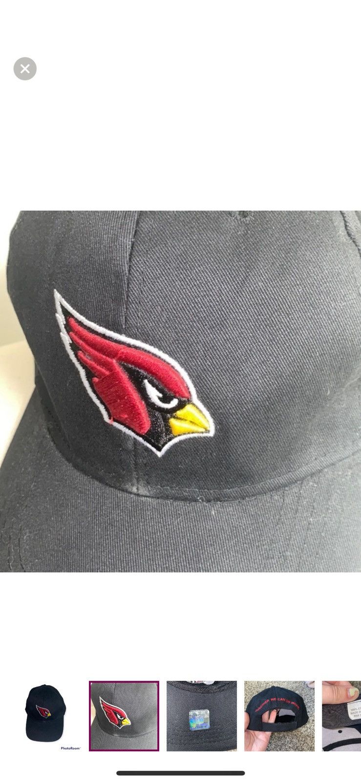 NFL NFL Arizona cardinals football adjustable cap Size ONE SIZE - 5 Thumbnail