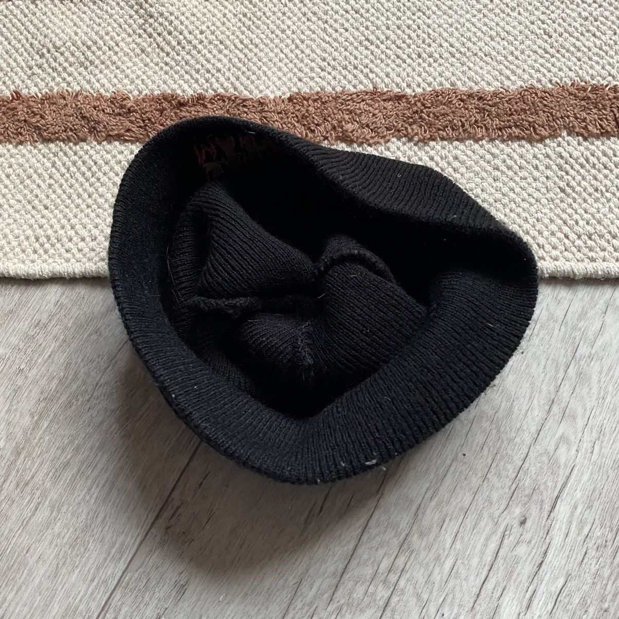Band Tees VINTAGE MARILYN MANSON BLACK BEANIE HAT Size ONE SIZE - 4 Thumbnail