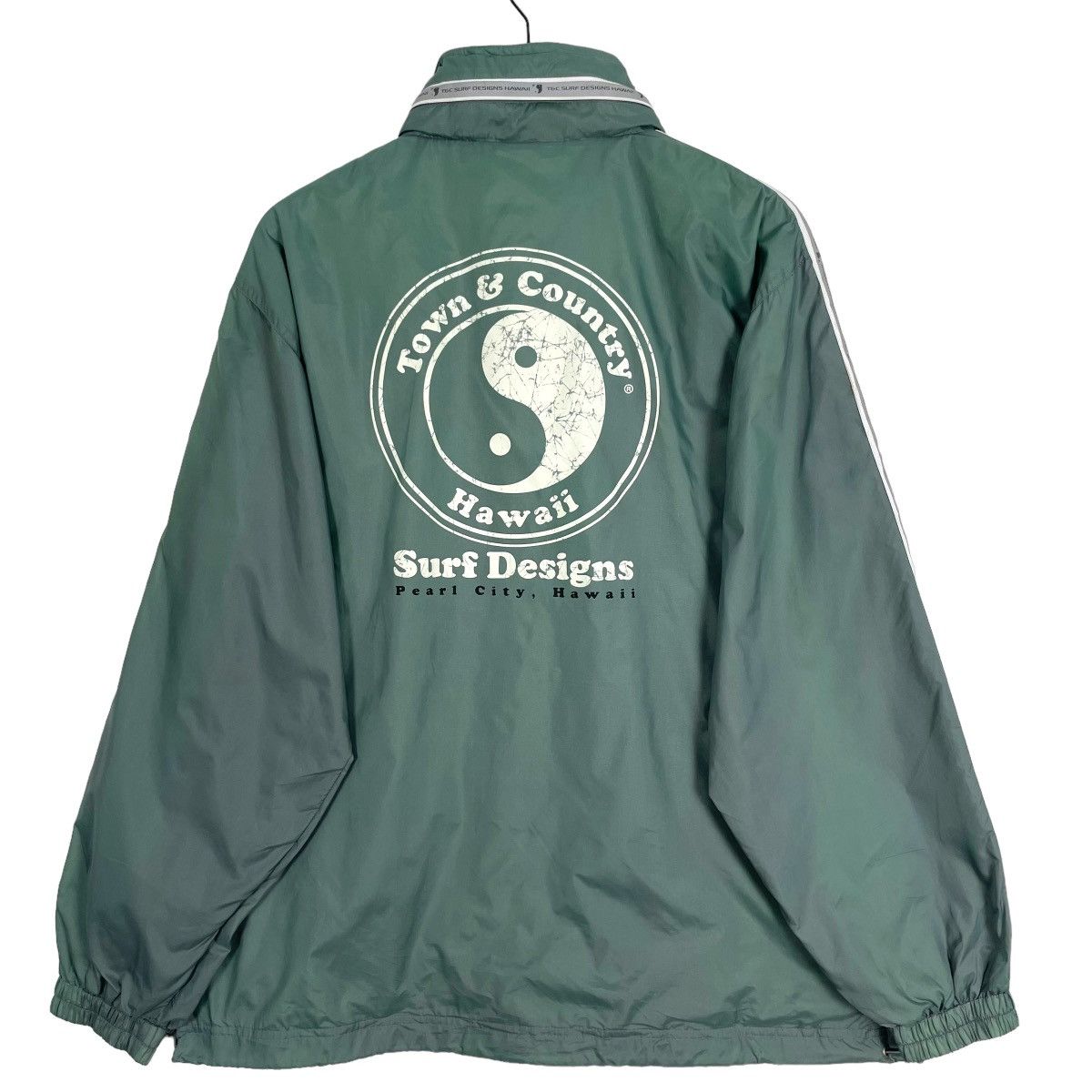 Sun Surf Vintage T&C Surf Style Jacket Faded Green Style Full Zipp Size US L / EU 52-54 / 3 - 1 Thumbnail