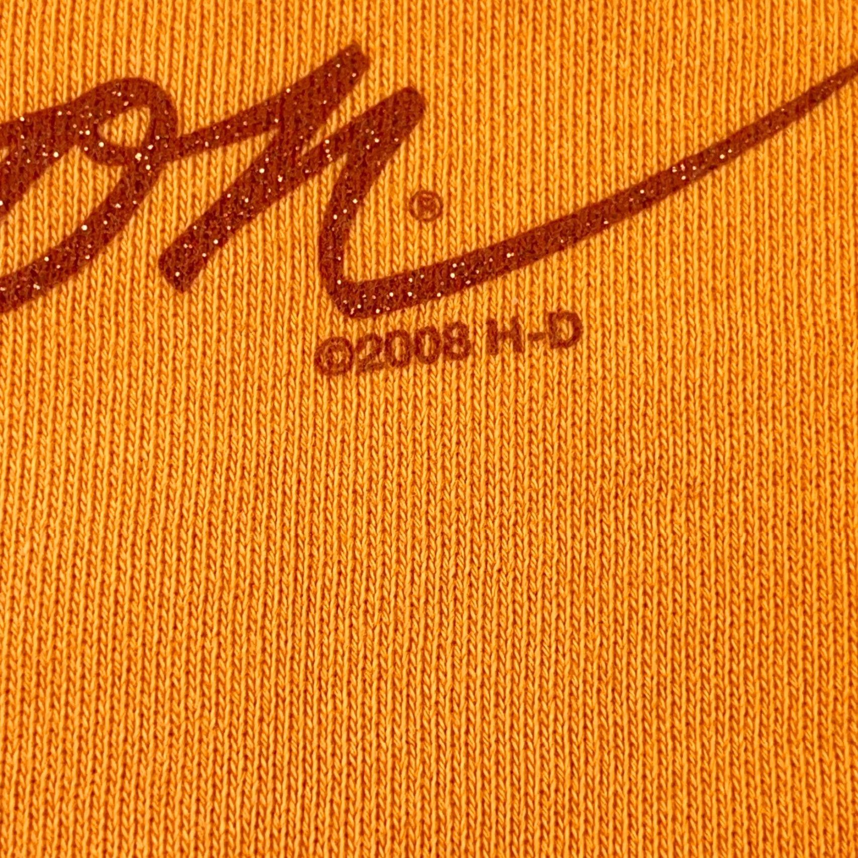 Harley Davidson Harley Davidson Hoodie Women Large Orange V Neck Pullover Sweatshirt Y2K Womens Size L / US 10 / IT 46 - 4 Thumbnail