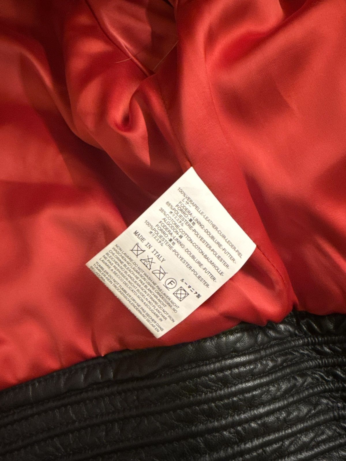 Dsquared2 2000s Dsquared2 Leather & polyester fur jacket Size XS / US 0-2 / IT 36-38 - 8 Thumbnail
