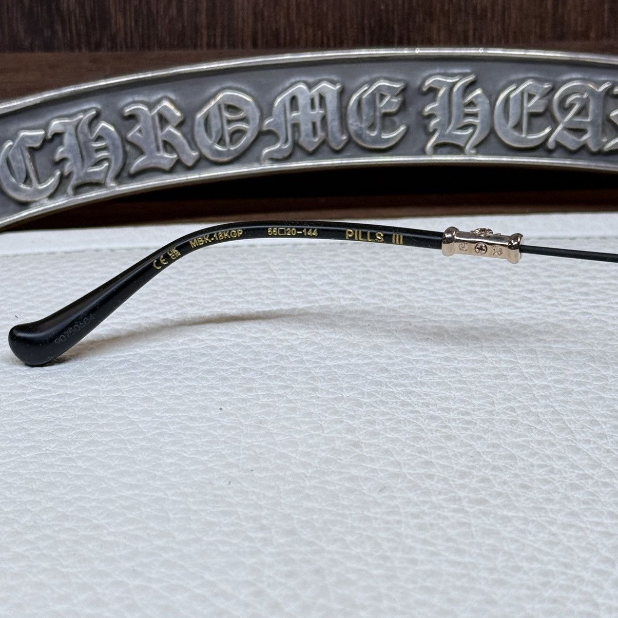 Chrome Hearts Chrome Hearts PILLS III 1/1 Sunglasses Size ONE SIZE - 6 Thumbnail