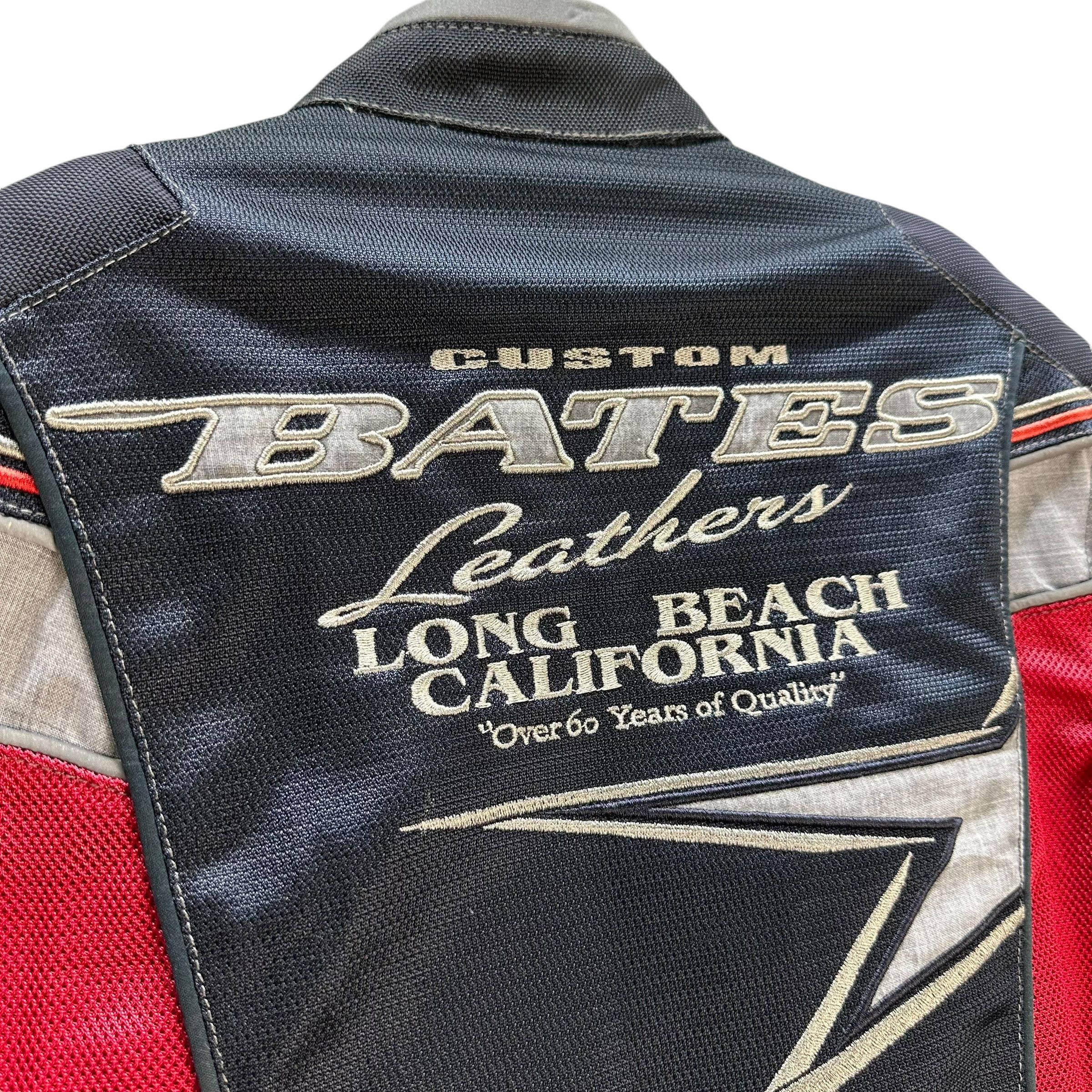 Vintage CUSTOM BATES LEATHERS NHRA Drag Racing Jacket #A53-1234 Size US M / EU 48-50 / 2 - 18 Thumbnail