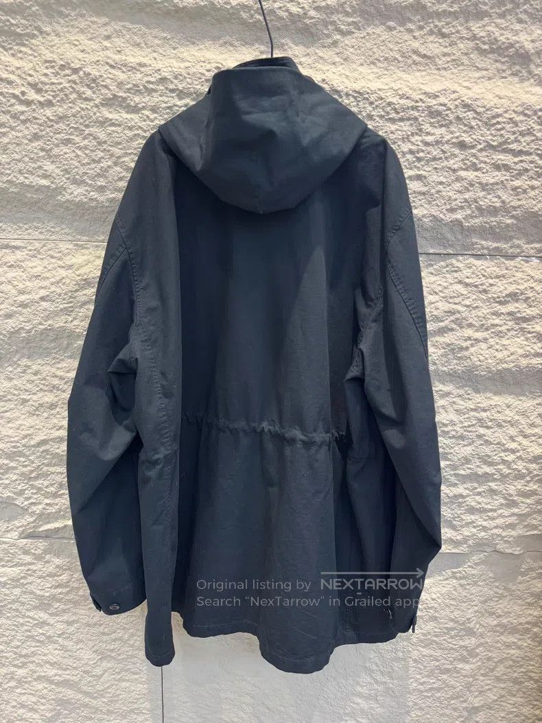 Balenciaga Balenciaga Solid Color Mid-Length Hooded Long Sleeve Parka Size US S / EU 44-46 / 1 - 2 Thumbnail