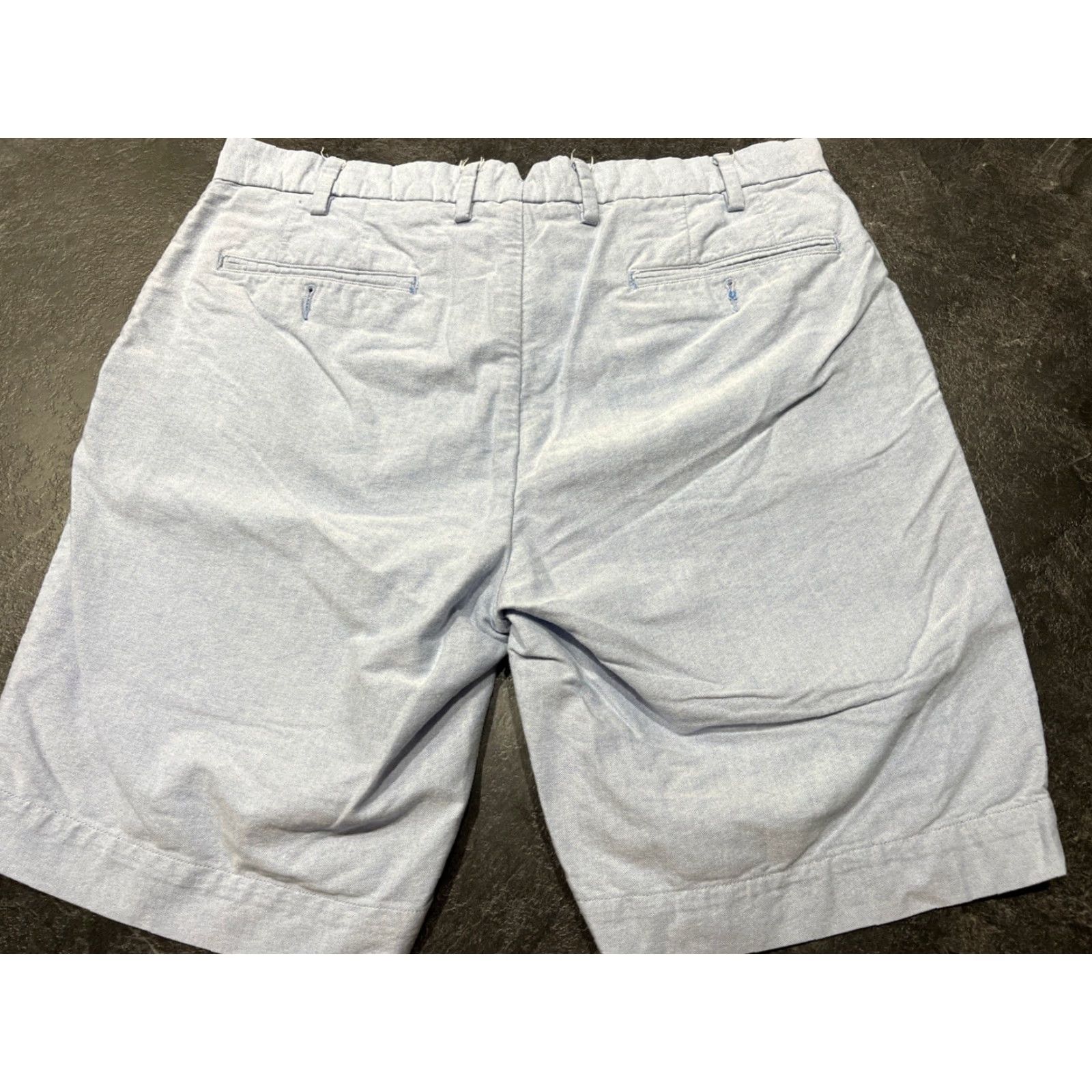 Polo Ralph Lauren VINTAGE Polo Ralph Lauren Shorts Mens 34 Chino Flat Front Cotton Light Blue Men Size US S / EU 44-46 / 1 - 4 Thumbnail
