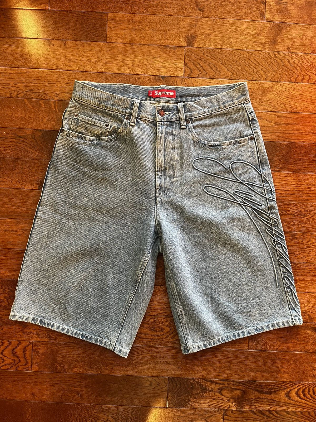 supreme Baggy Denim Short Supreme 25SS Week8 Baggy Denim Short 紫
