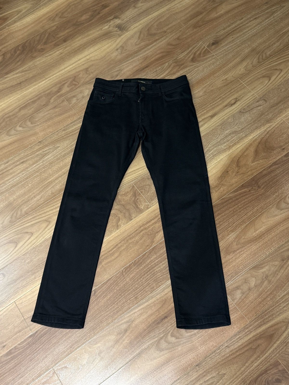 Stefano Ricci Stefan Ricci crocodile leather denim jeans Size US 33 - 2 Thumbnail
