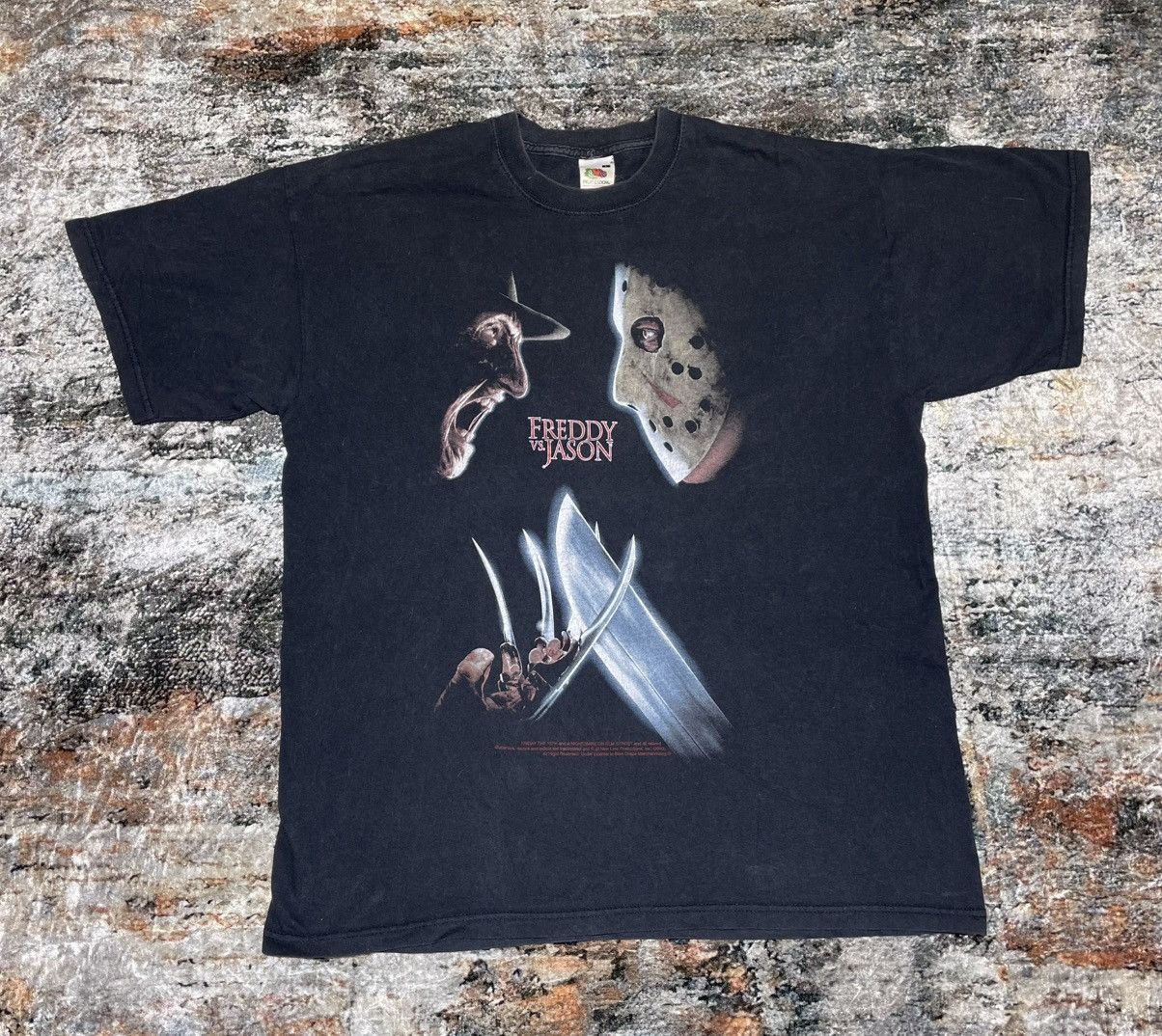 Vintage Freddy Vs Jason T Shirt L Vintage 100% Cotton Size US L / EU 52-54 / 3 - 1 Thumbnail