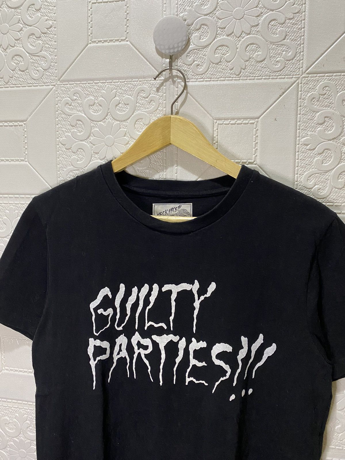 Japanese Brand × Wacko Maria Guilty Parties WackoMaria Neck Face Tshirt Size US M / EU 48-50 / 2 - 2 Thumbnail