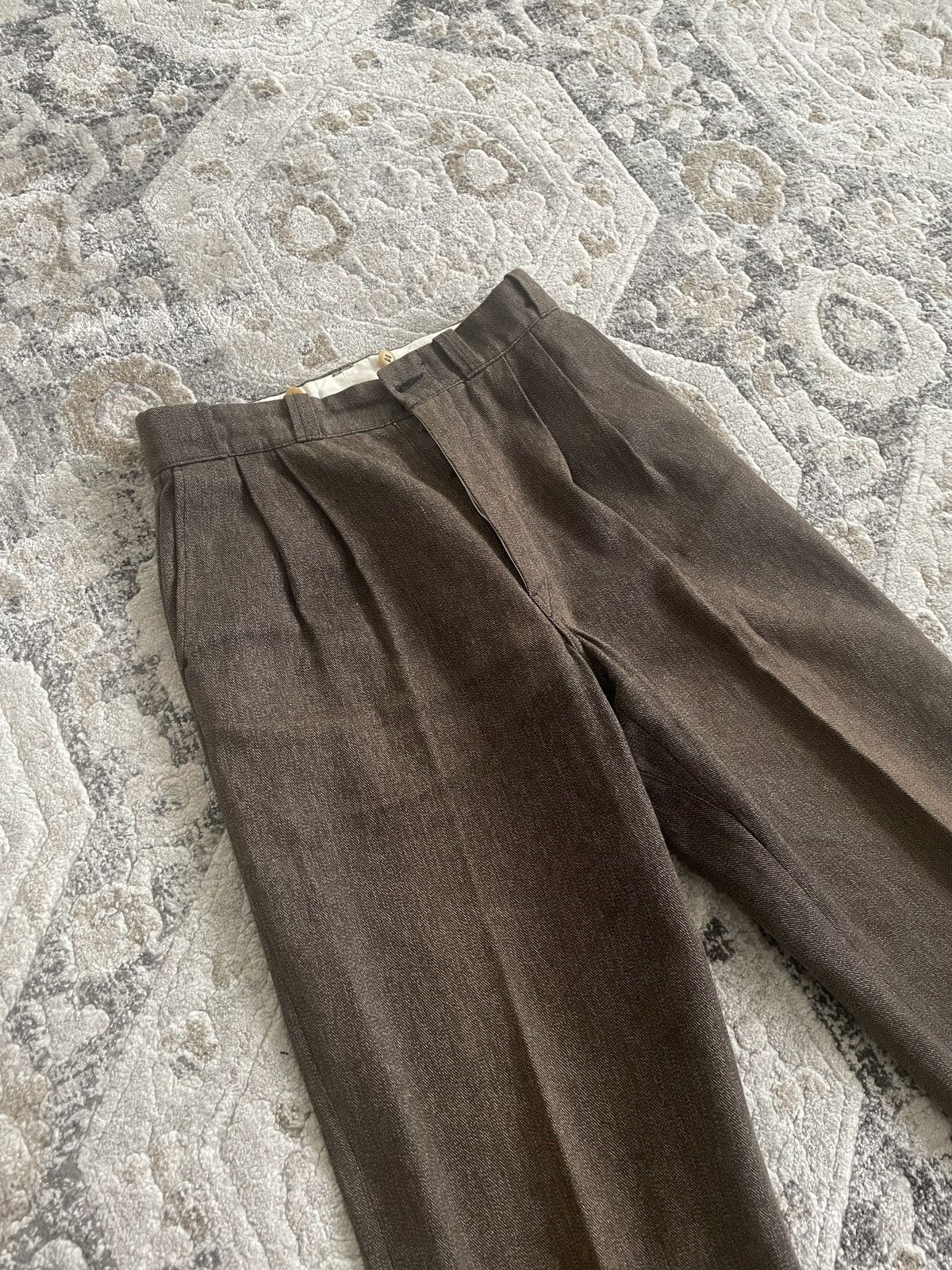 Taiga Takahashi LOT. 201 Work Trousers in Covert Size US 32 / EU 48 - 4 Thumbnail