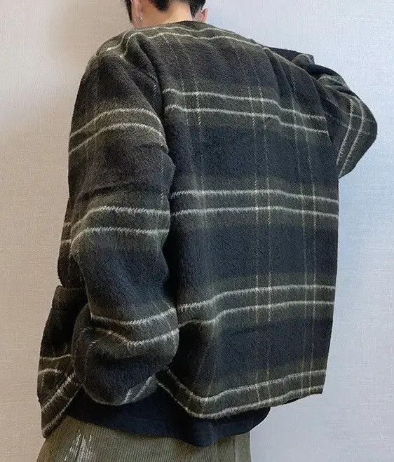 Japanese Brand Vintage Street y2k Striped Loose Casual Jacket Coat Size US M / EU 48-50 / 2 - 4 Thumbnail