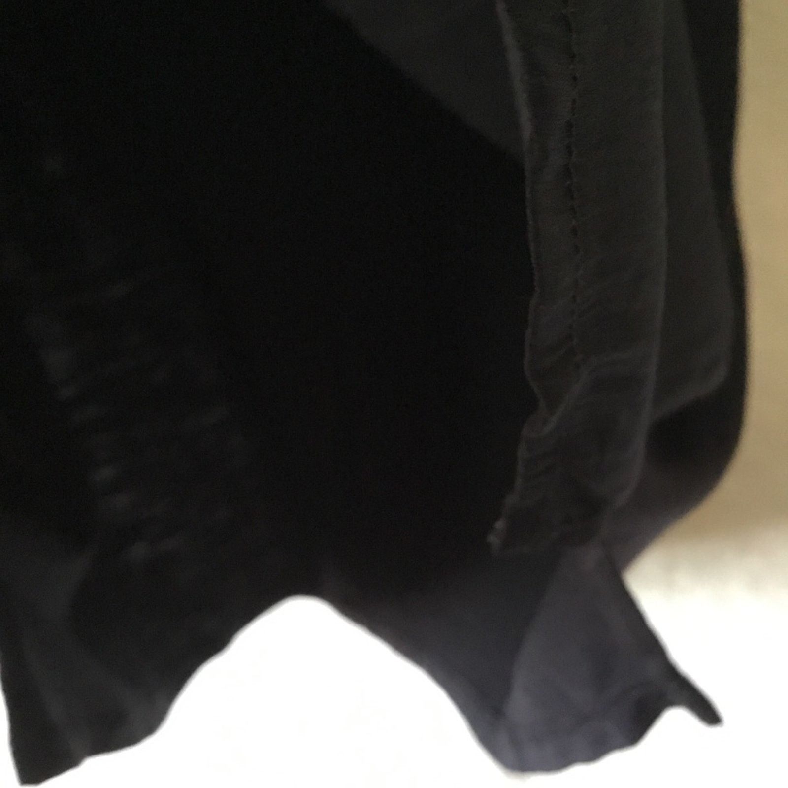 Other Dolan Charcoal Gray Lucille Pleated Tie Neck Peasant Blouse Size S / US 4 / IT 40 - 15 Thumbnail