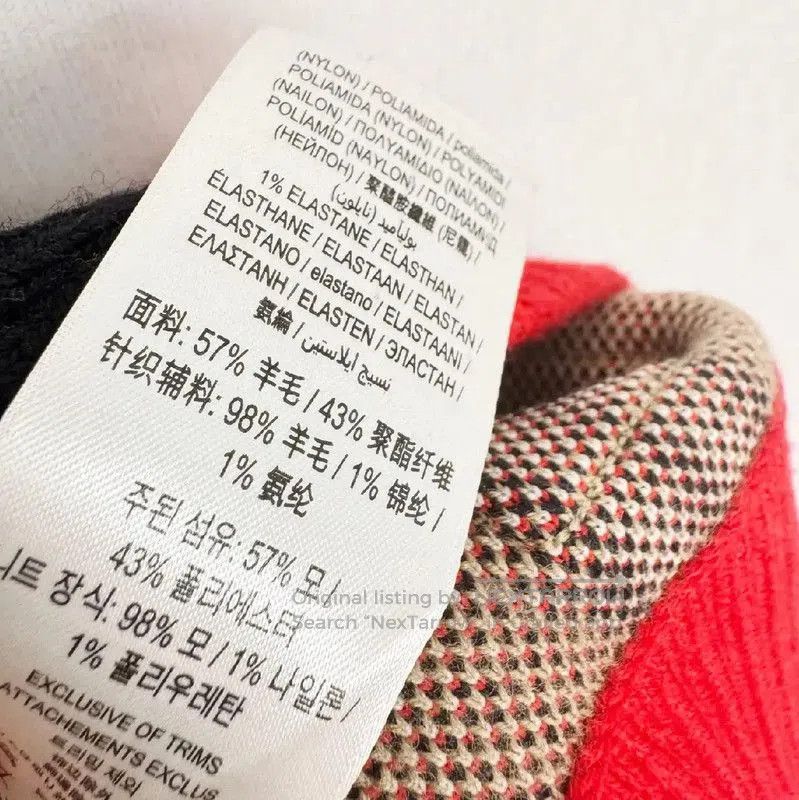 Burberry Burberry Colorblock Women's Cardigan in Size S. Size S / US 4 / IT 40 - 6 Thumbnail