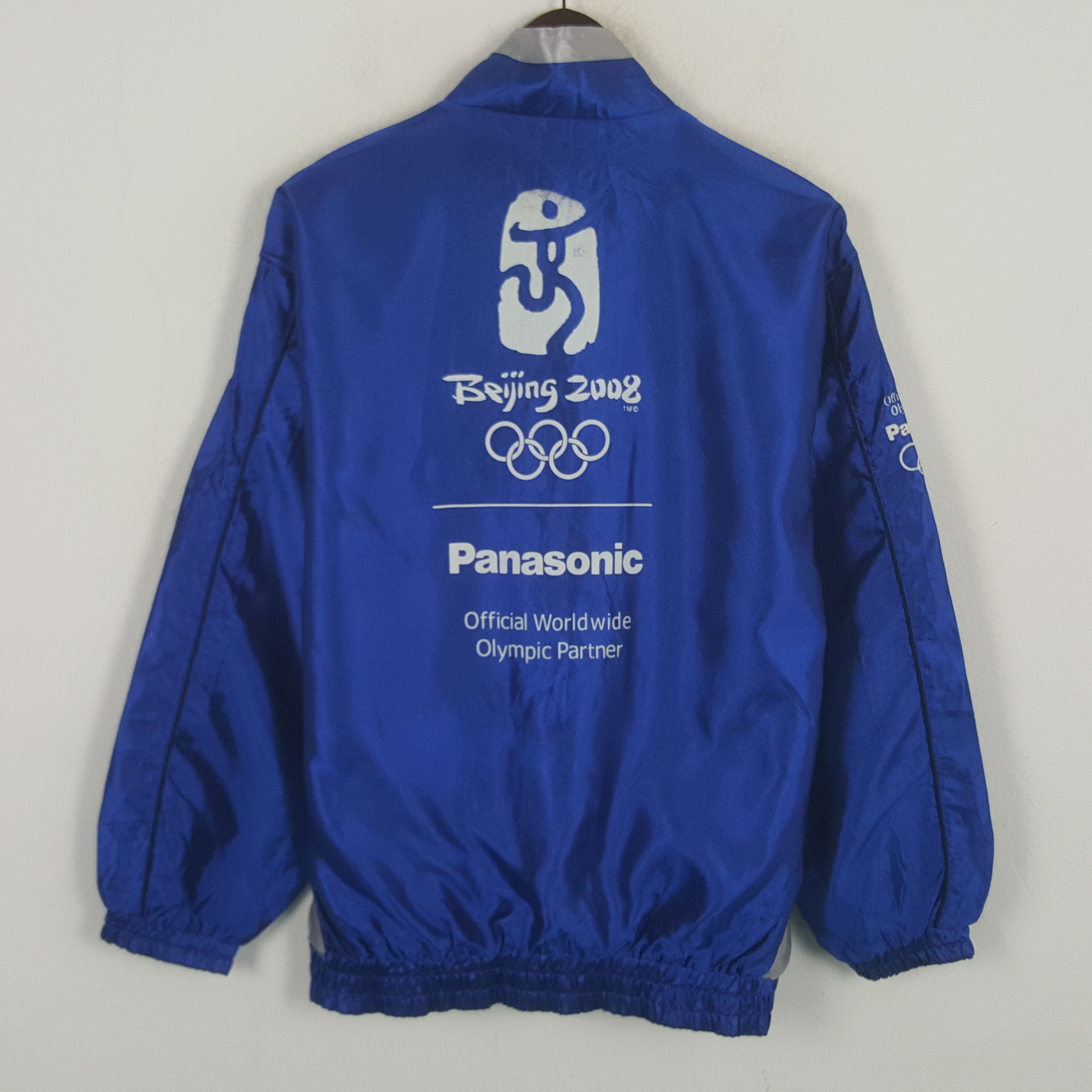 Sports Specialties Vintage Olympic Beijing 2008 x Panasonic Windbreaker Jacket Size US XL / EU 56 / 4 - 3 Thumbnail