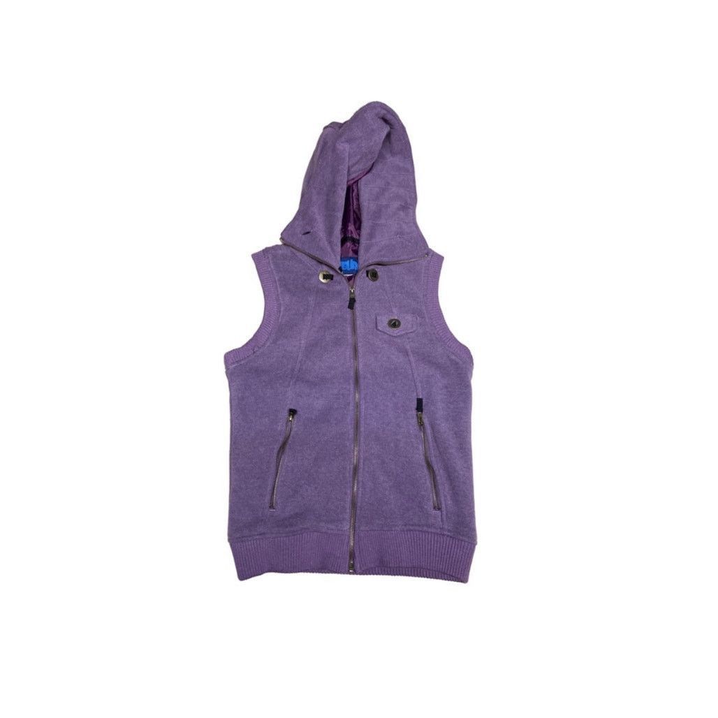 Other Y2K Streetwear Purple Zip Up Hoodie Vest Iceburg Size S Size S / US 4 / IT 40 - 2 Thumbnail