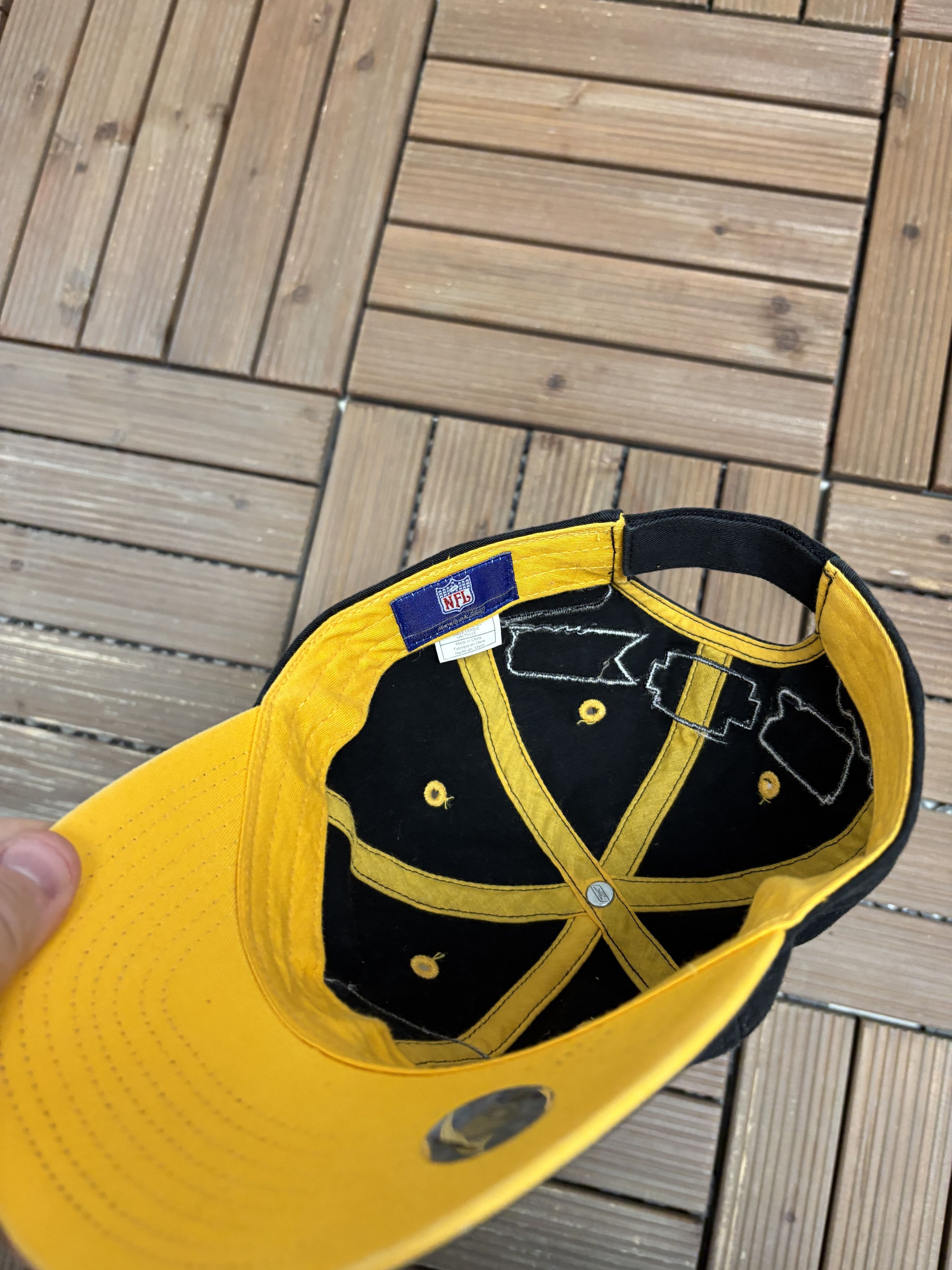 Reebok Pittsburgh Steelers Five Time Champions Vintage Hat Size ONE SIZE - 6 Thumbnail
