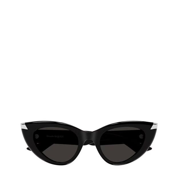 Alexander McQueen o1g2r1mq0824 Size: OS / Punk Rivet Cat Eye Sunglasses Black Size ONE SIZE - 2 Thumbnail