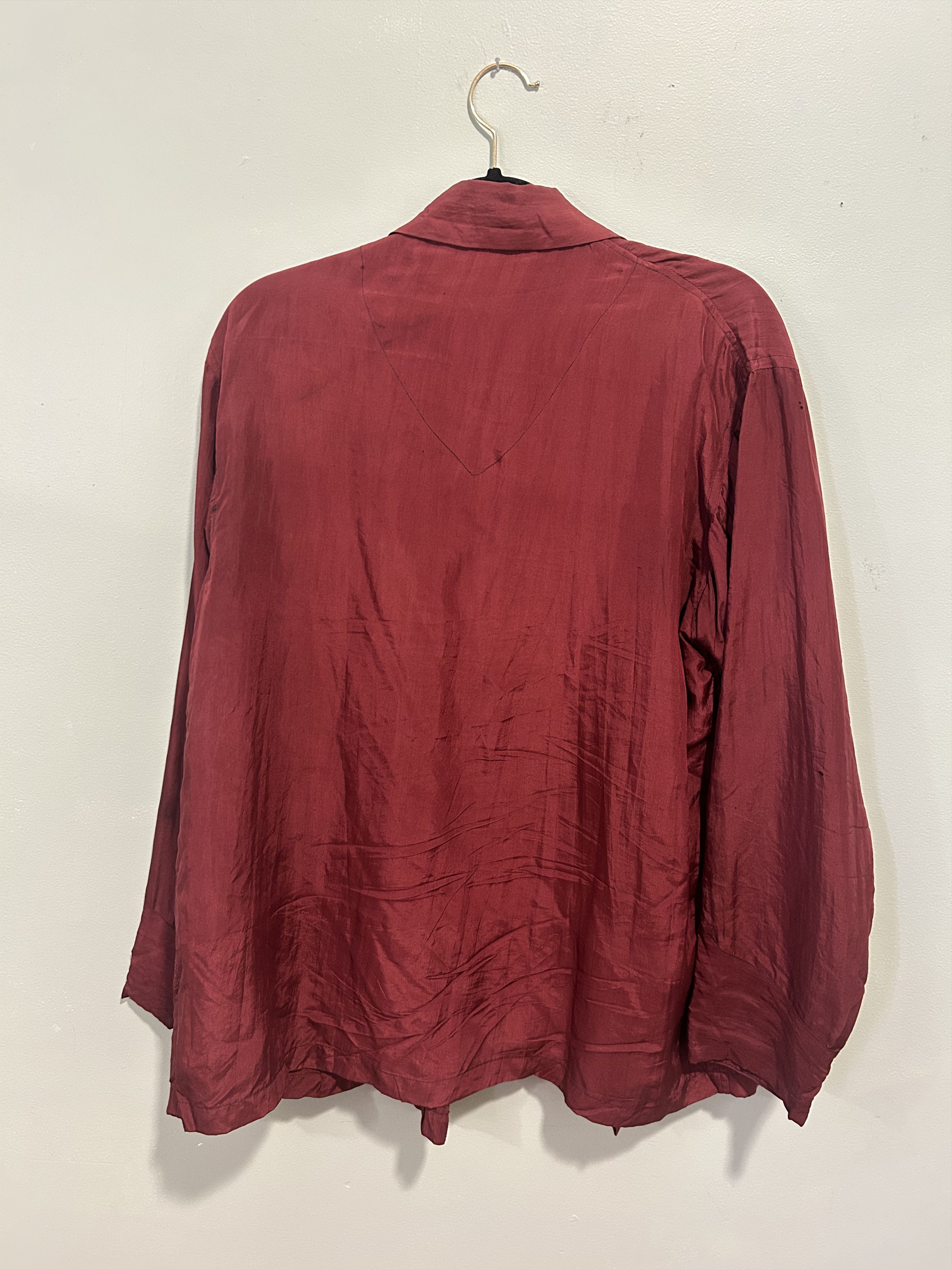 Vintage 50s Red Over Shirt Size US M / EU 48-50 / 2 - 5 Thumbnail