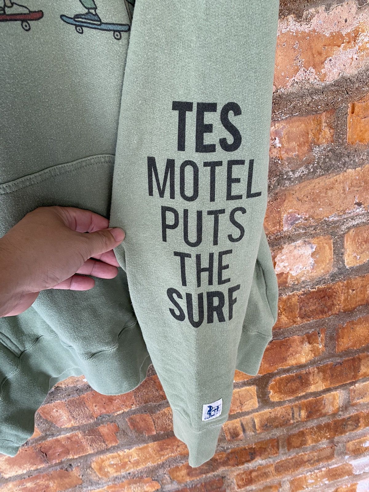 Hysteric Glamour Made in Japan T.E.S iconic skate culture loopwheller fabric Size US L / EU 52-54 / 3 - 7 Thumbnail