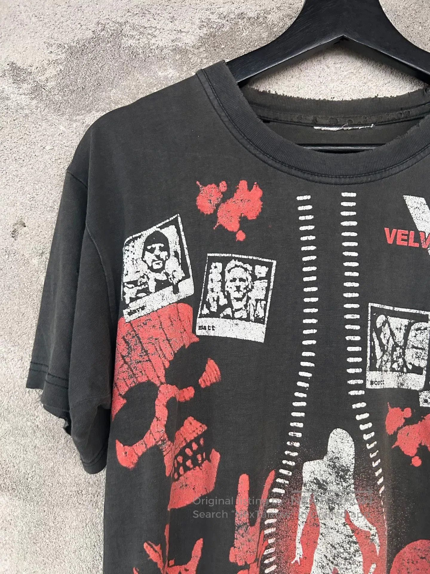 Vintage Vintage 90s Velvet Revolver Band Tee. Size US M / EU 48-50 / 2 - 3 Thumbnail