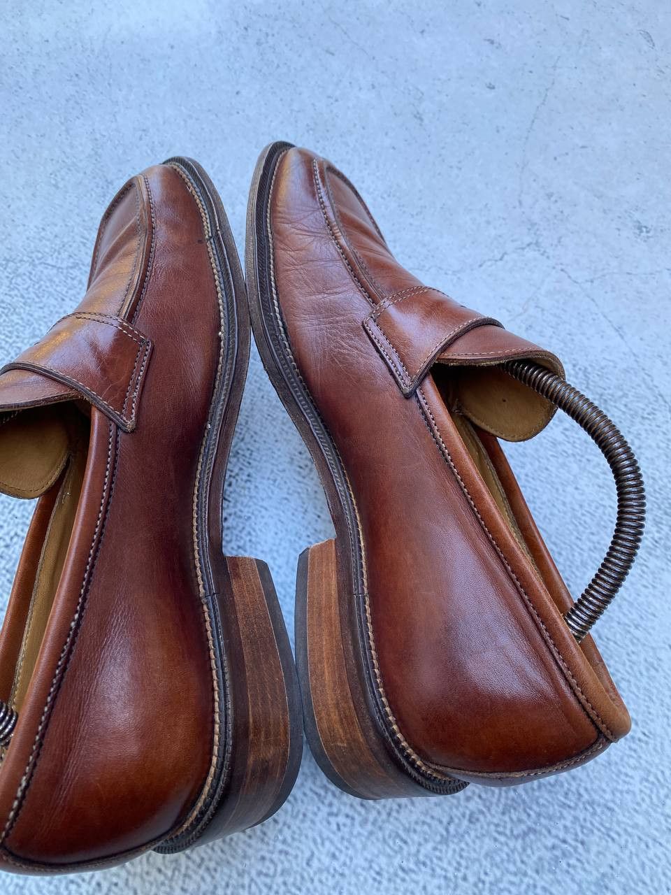 Other Vintage Guidi Prada style Leather Faded Shoes Size US 7 / EU 40 - 9 Thumbnail