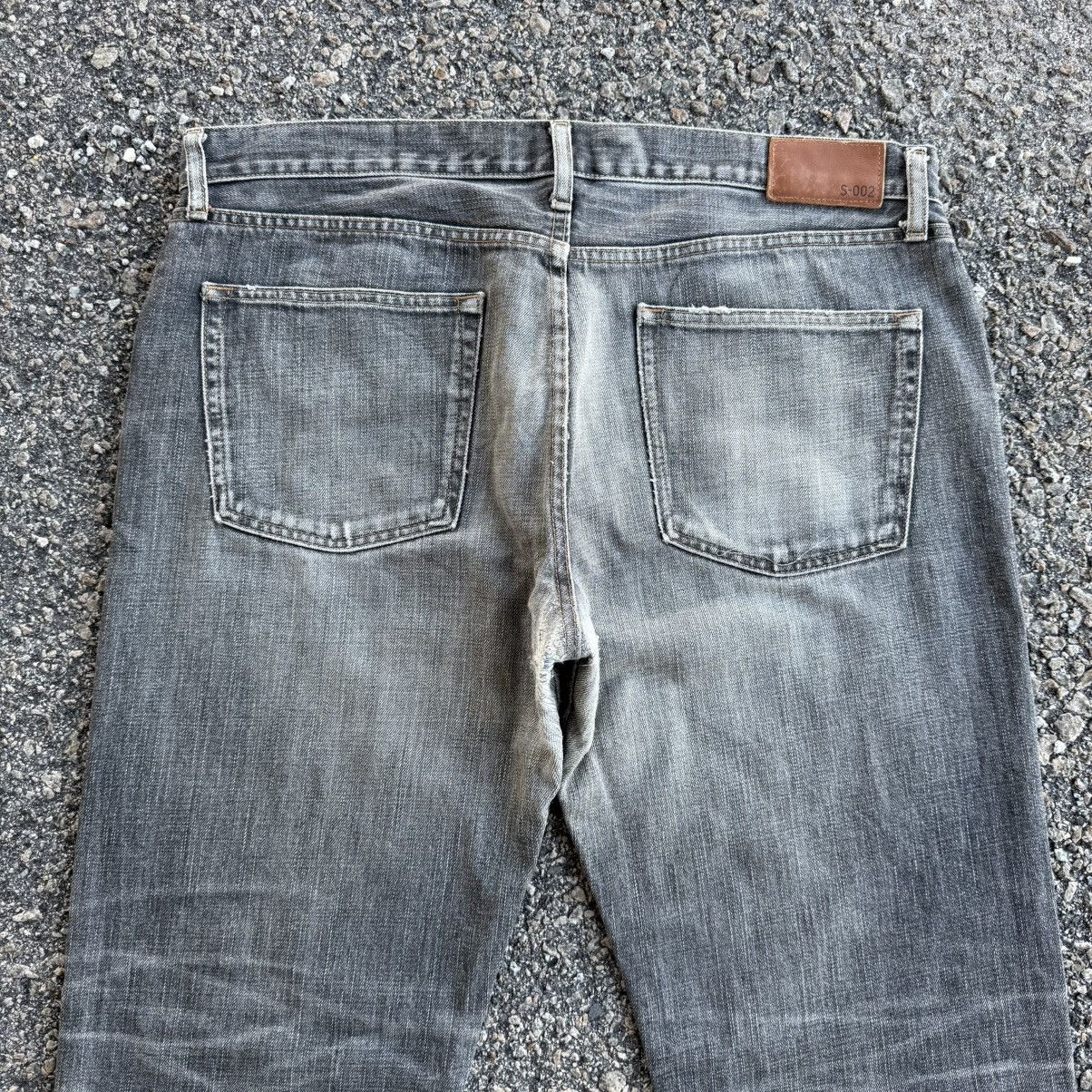 Japanese Brand VINTAGE S002 JAPAN STRAIGHT FADED JEAN DENIM PANTS Size US 38 / EU 54 - 9 Thumbnail