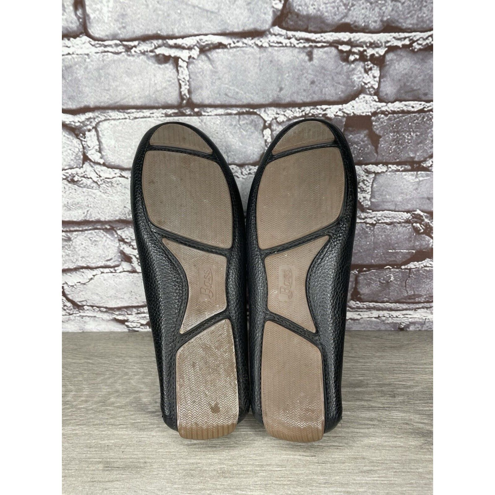 Bass G.H. Bass & Co. Bass Reese Black Leather Driving Loafers Wom Size US 9.5 / IT 39.5 - 22 Thumbnail