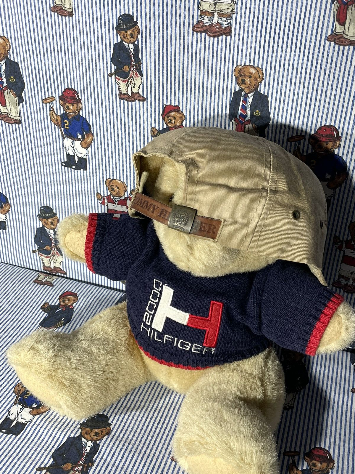 Tommy Hilfiger × Vintage Cap Tommy Hilfiger Lion Crest OG Vintage 90’s Size ONE SIZE - 6 Thumbnail