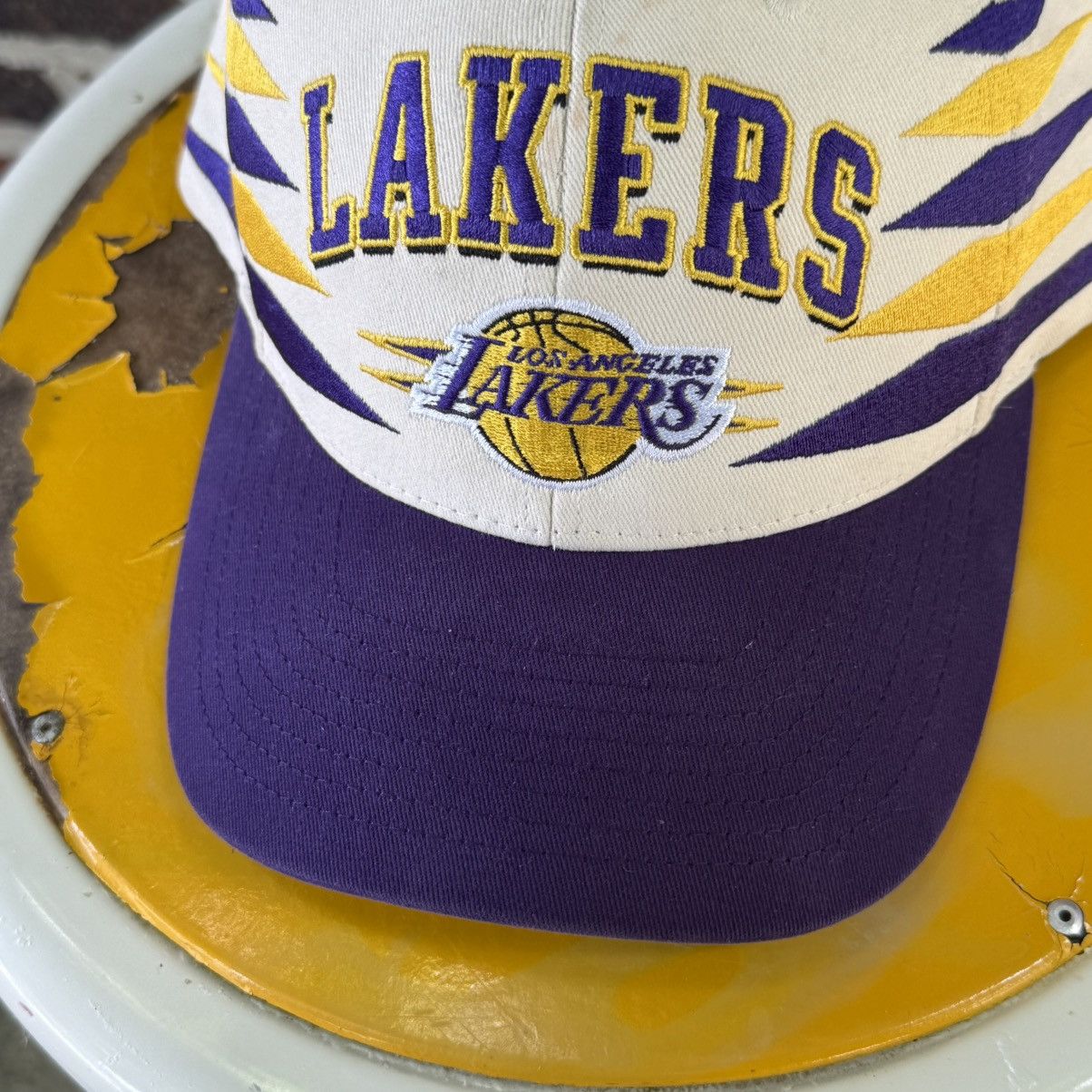 Mitchell & Ness Mitchell & Ness Los Angeles Lakers Snapback NBA Pro Crown Size ONE SIZE - 5 Thumbnail