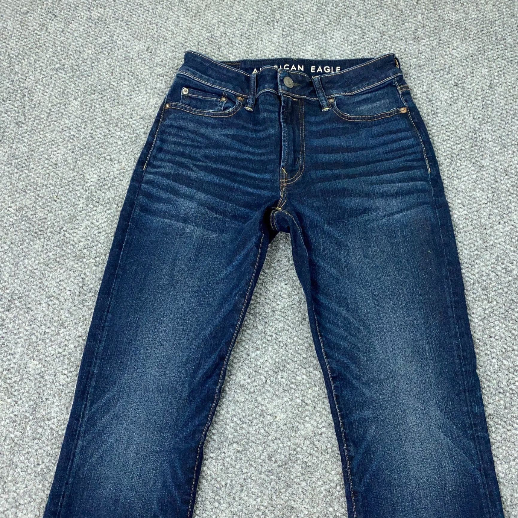 American Eagle Outfitters American Eagle Outfitters Jeans Mens 30x32 Original Slim Blue Stretch Size US 29 - 2 Thumbnail