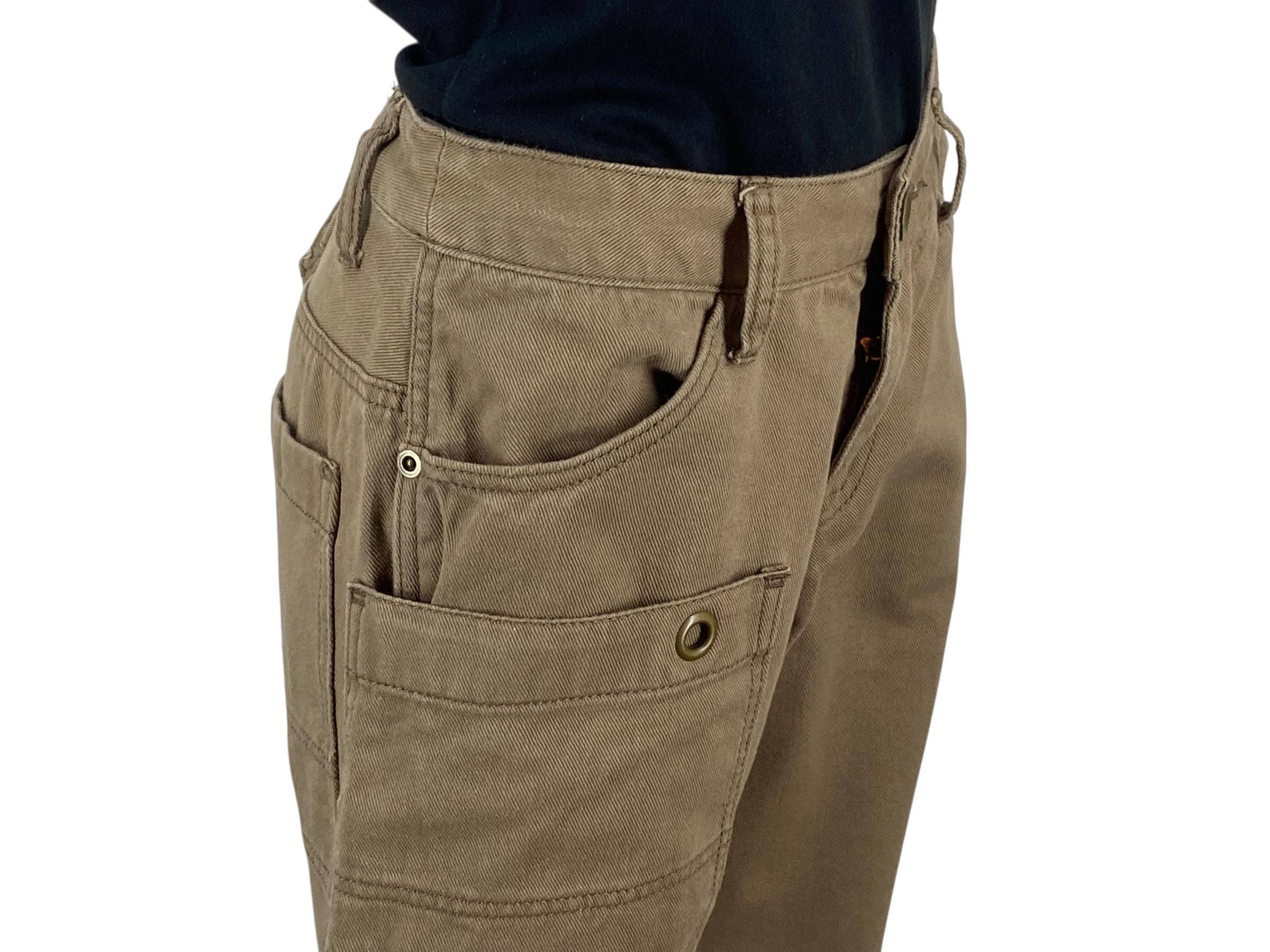Japanese Brand Hickory Skateboard Pants Stripes Cargo Pants Size US 29 - 5 Thumbnail