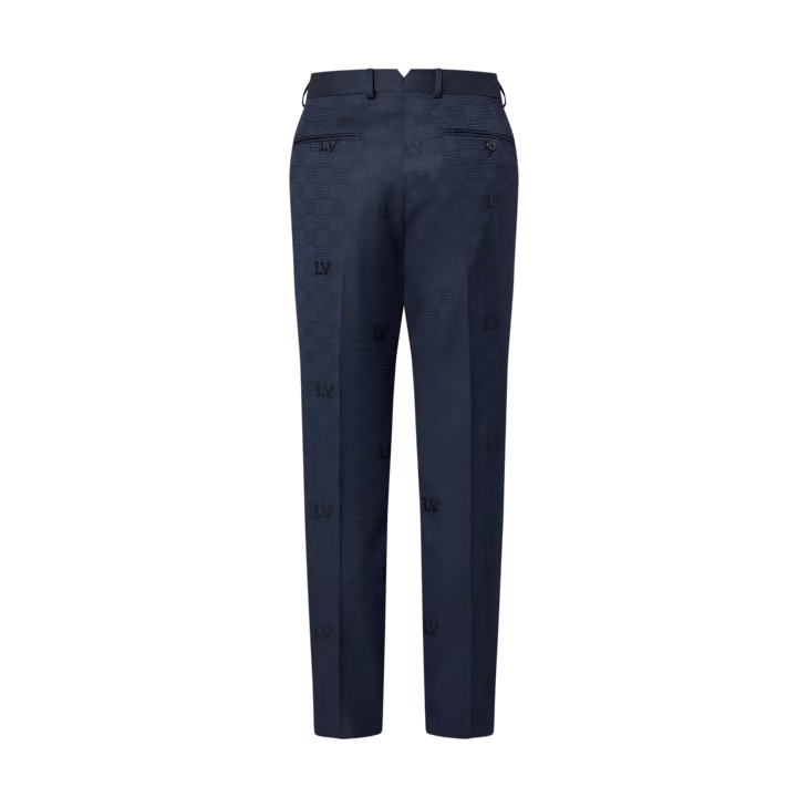 Louis Vuitton Wool Cigarette Trousers Size 48S - 2 Thumbnail