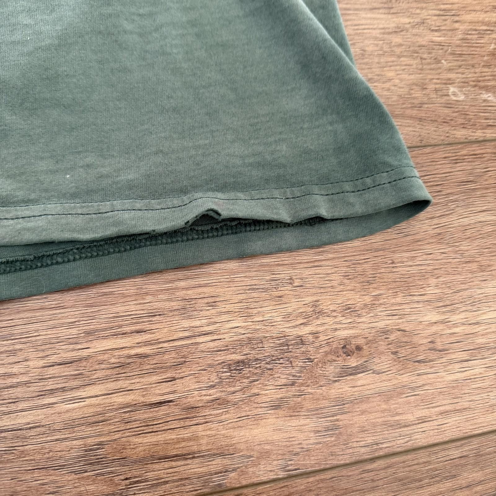 Basic Editions Vintage 90s Sun Faded Distressed Ringer Pocket Shirt Grunge Size US L / EU 52-54 / 3 - 6 Thumbnail