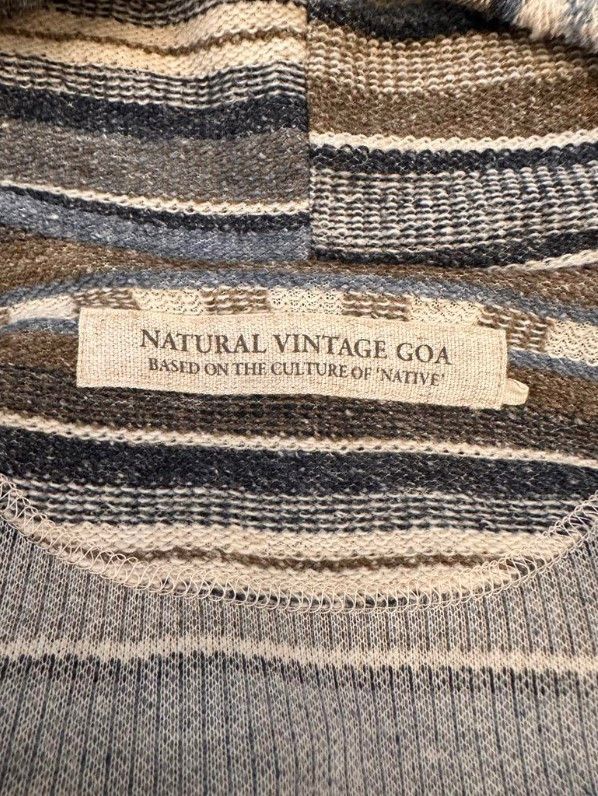 If Six Was Nine × Japanese Brand Goa Native Blanket Long Hooded Cardigan Blue Size US S / EU 44-46 / 1 - 3 Thumbnail