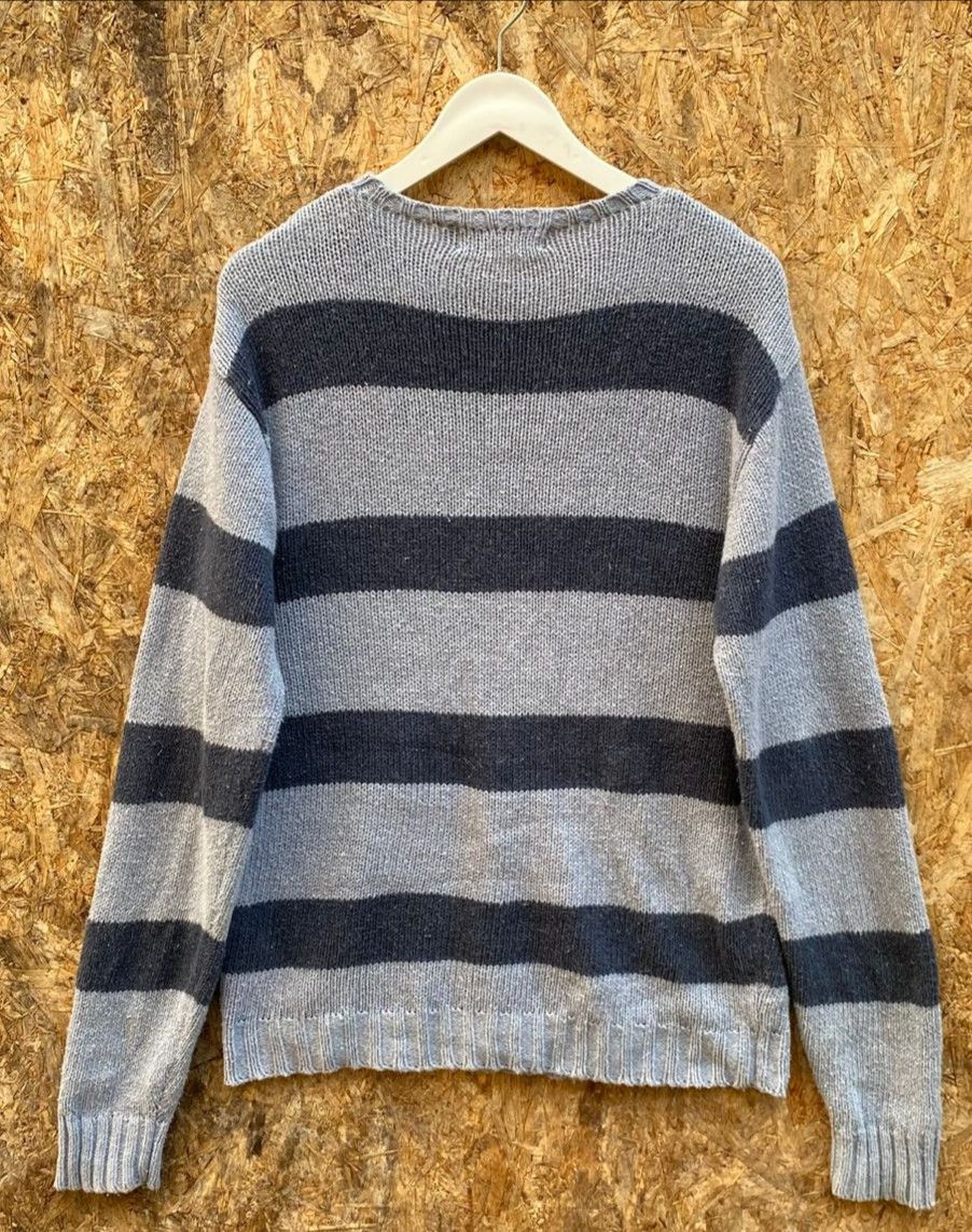 Polo Ralph Lauren Vintage Polo Ralph Lauren Stripe Cardigan Knitwear Size US M / EU 48-50 / 2 - 2 Thumbnail