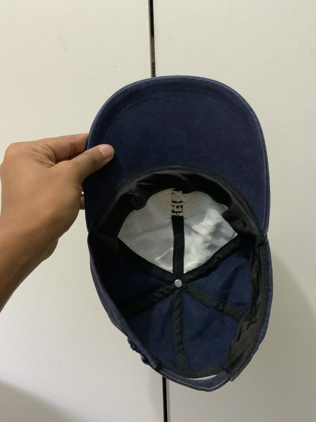Japanese Brand Suntory Boss Coffee Indigo Fade Vintage Hat Size ONE SIZE - 9 Thumbnail