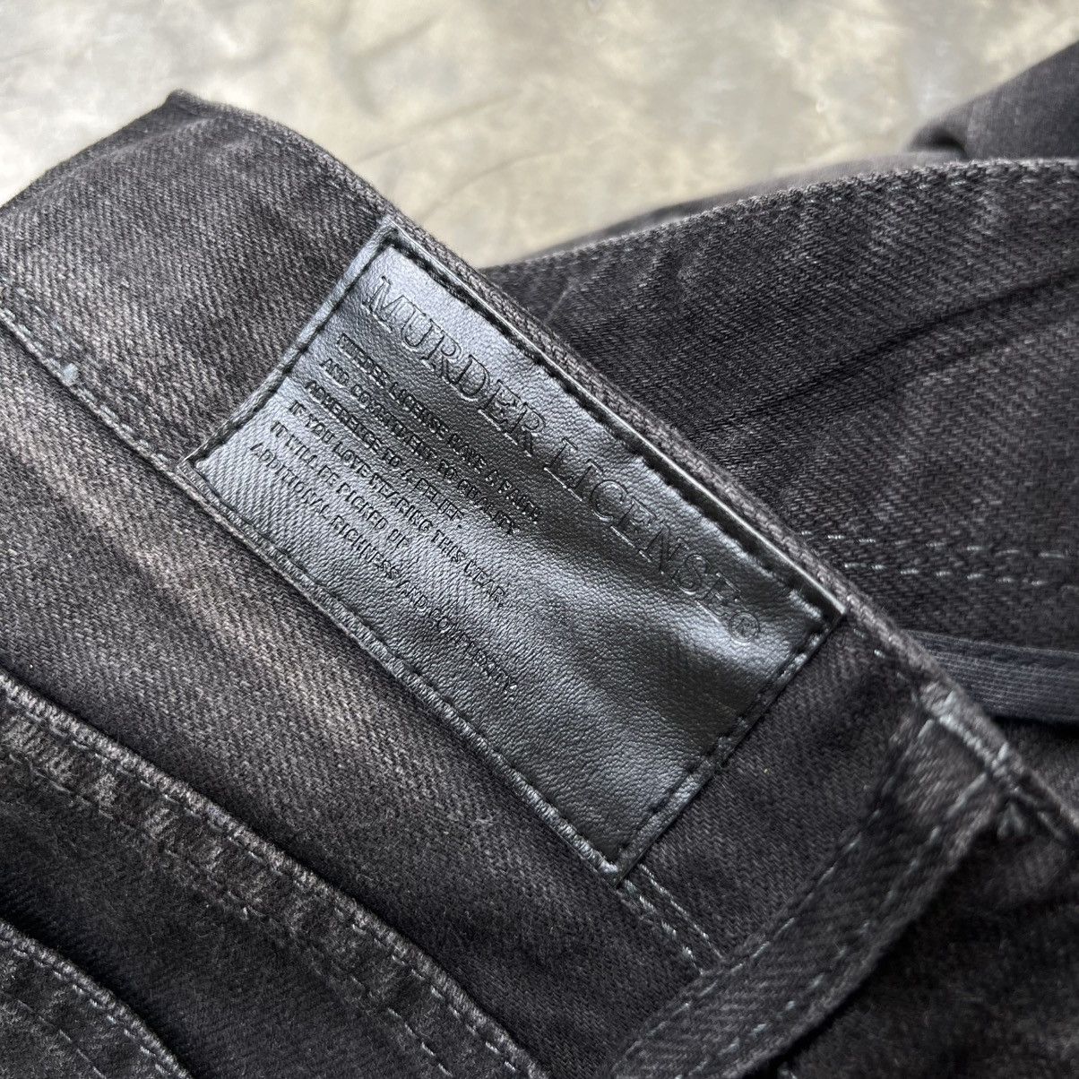 Murder License Murder License Vkei Style Poem Studed Distressed Jeans Size US 32 / EU 48 - 11 Thumbnail